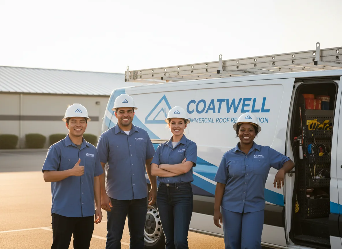 Commercial roof coating company in Burlington, NJ